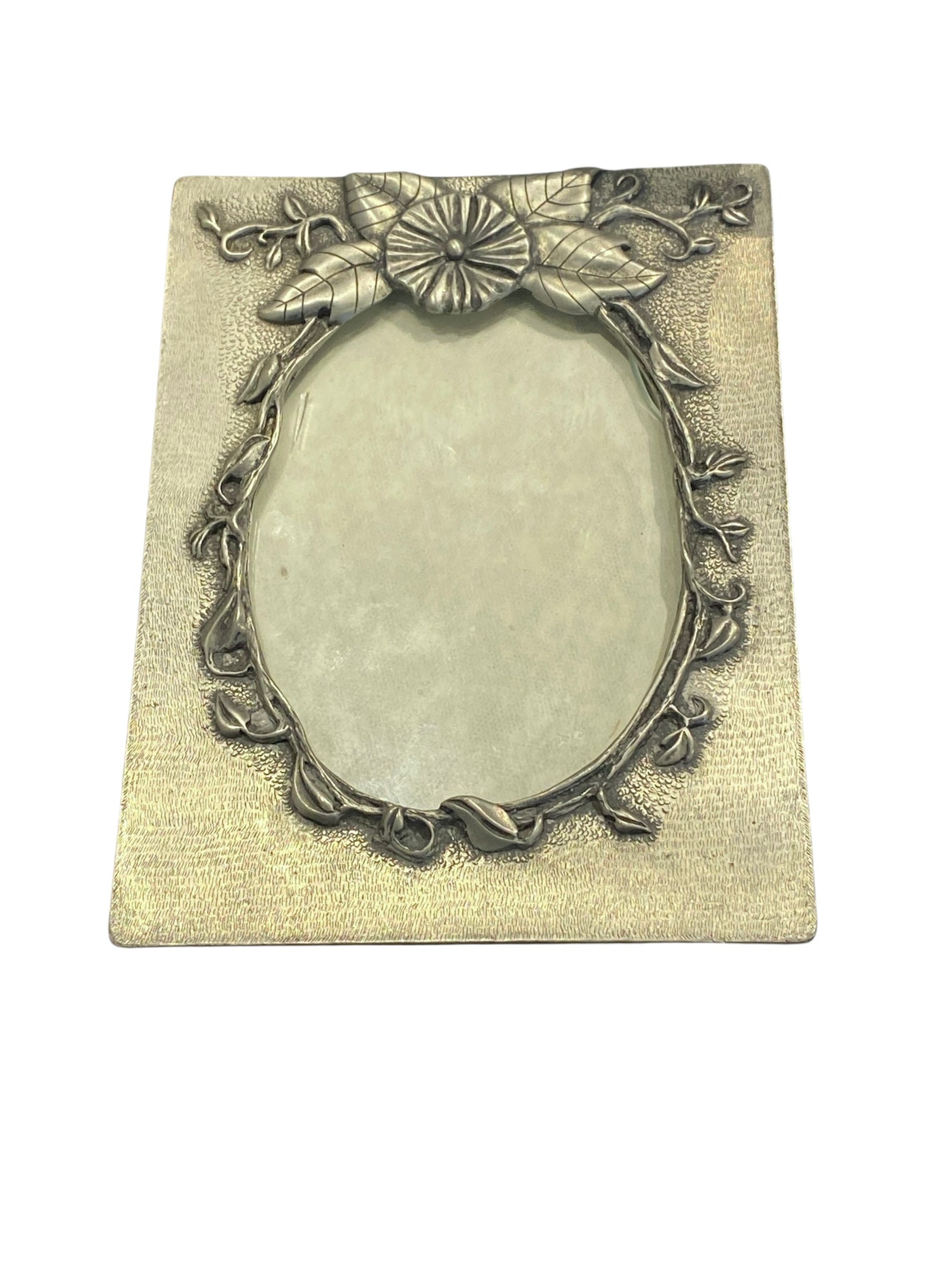 Floral Vine Pewter Frame