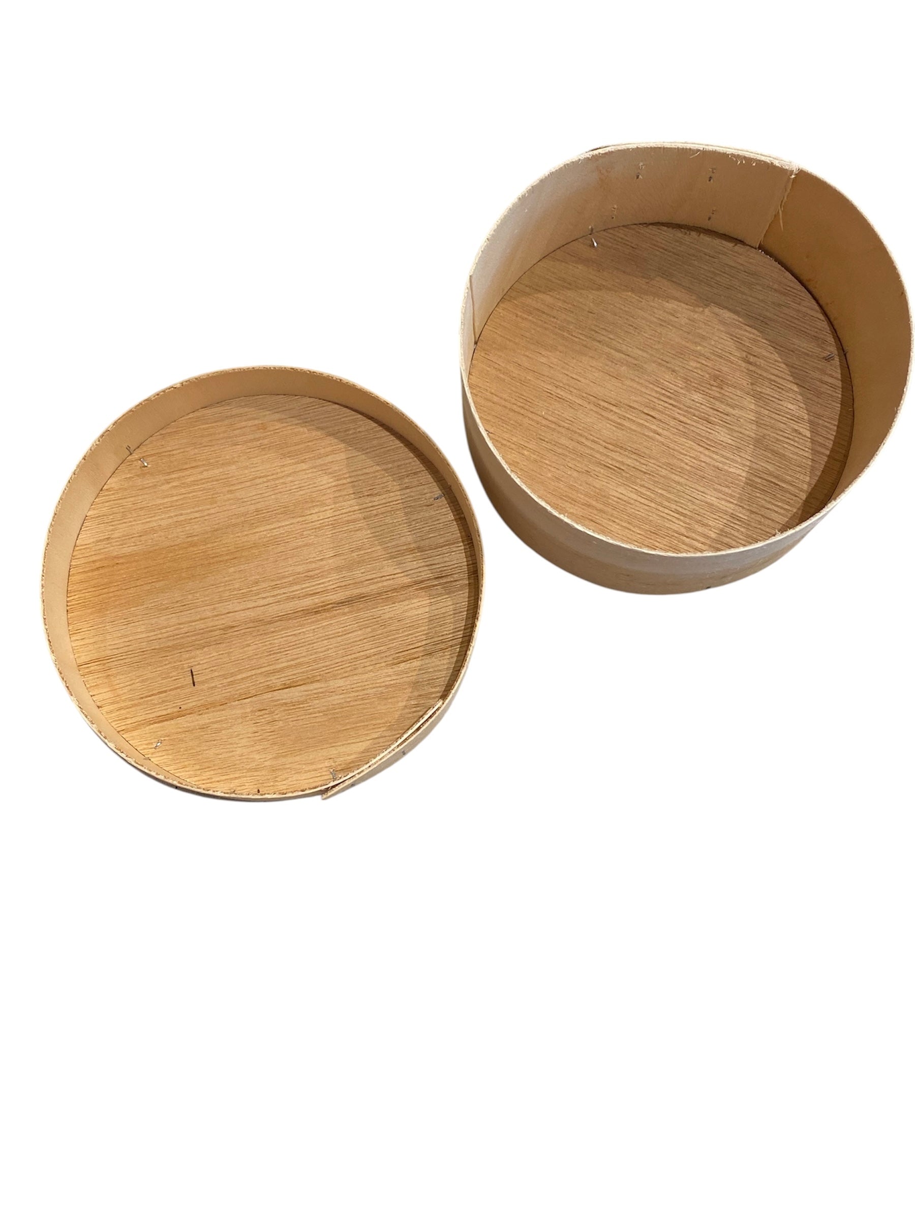 Small Wooden Round Cheese Box