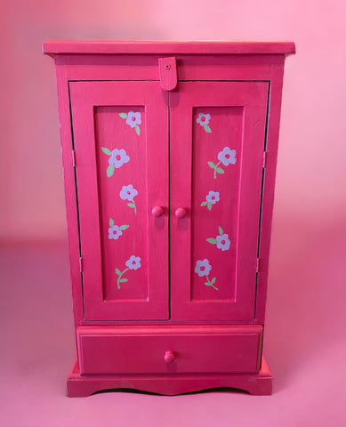 Doll Bed and Wardrobe