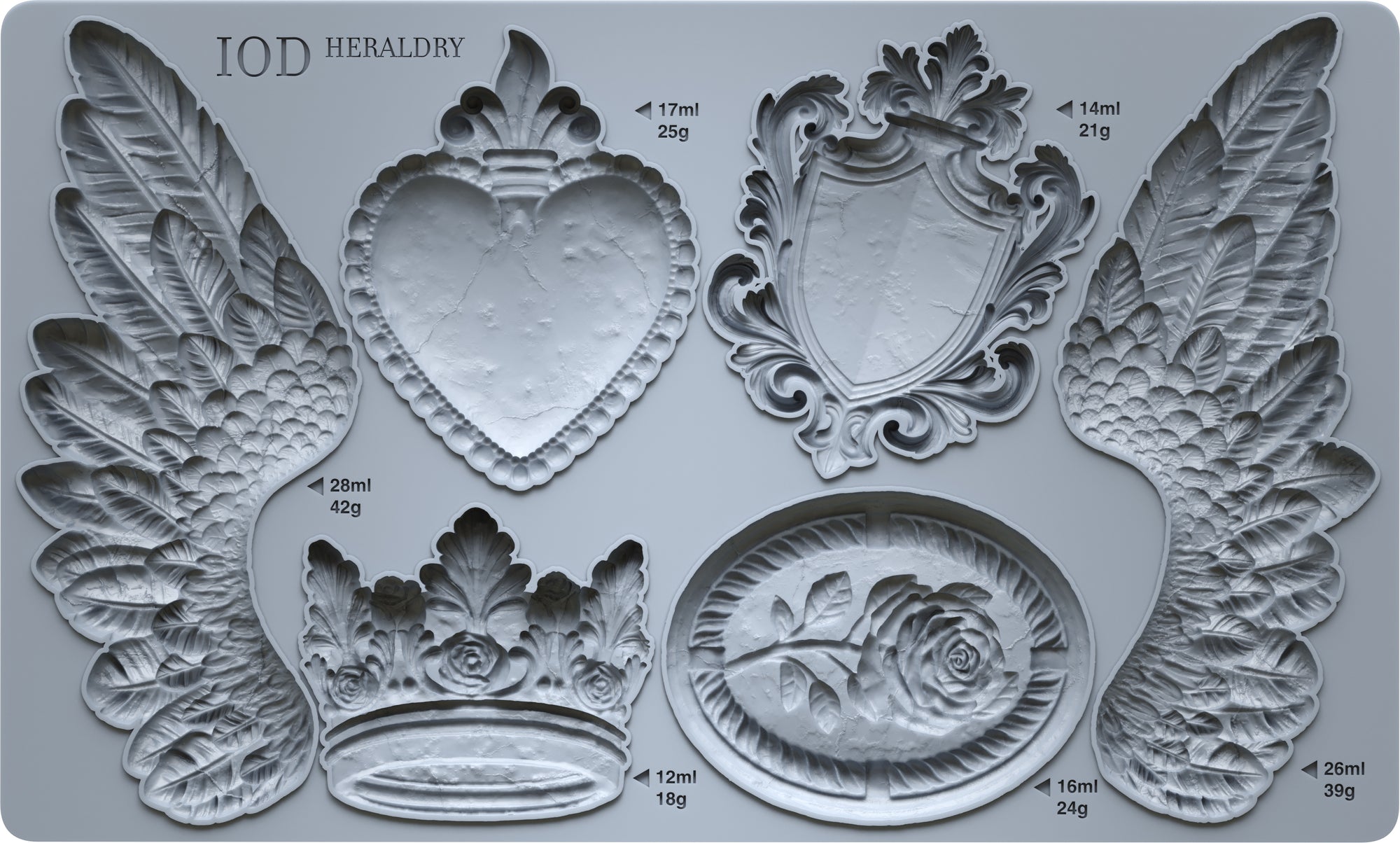 Heraldry IOD Mould *NEW*