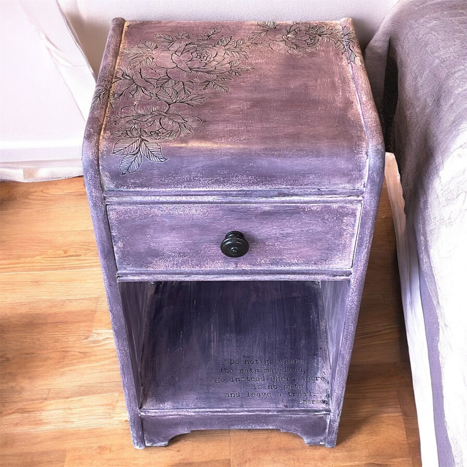 The Purple Dreamer Nightstand