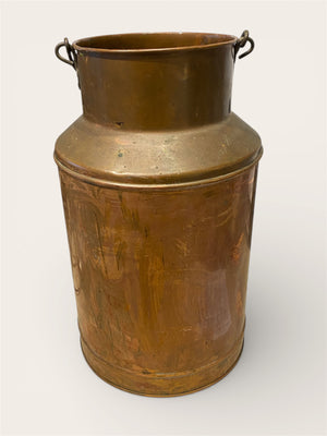 Vintage Copper Milk Can