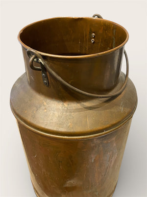 Vintage Copper Milk Can