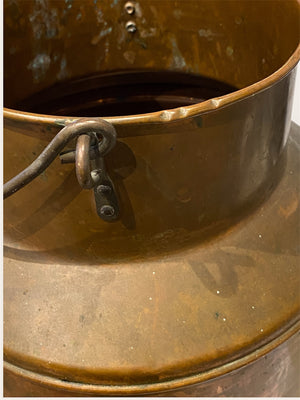 Vintage Copper Milk Can