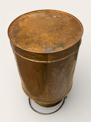 Vintage Copper Milk Can
