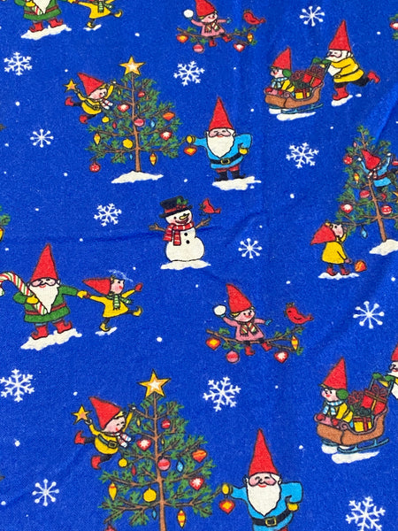 Christmas Gnome Flannel