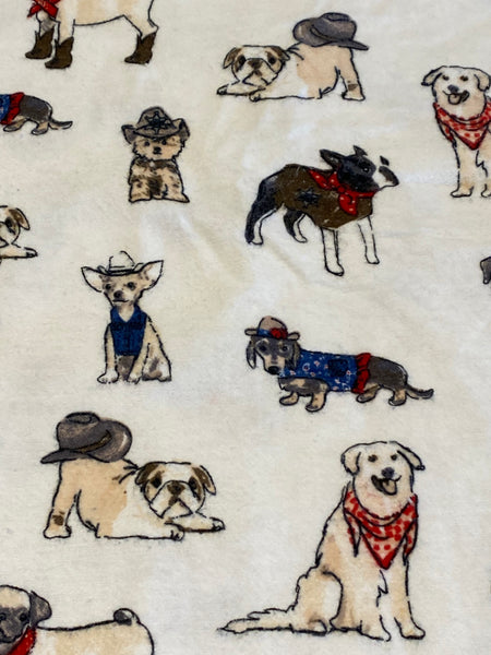 Western Dog Flannel