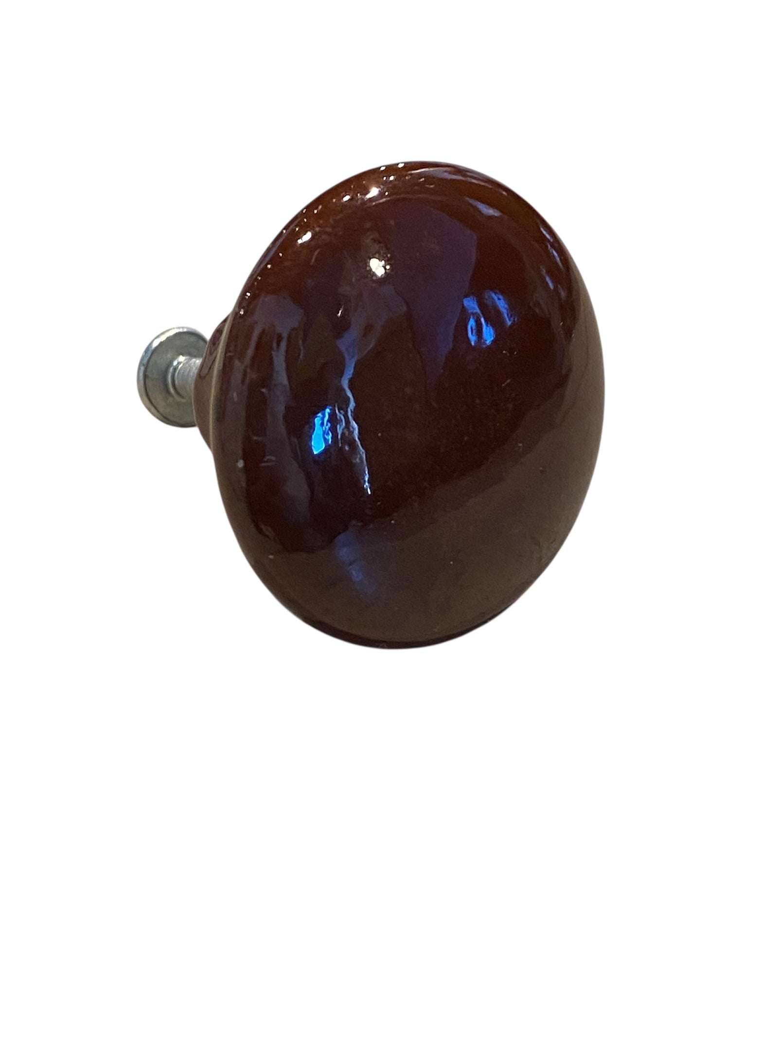 Brown Ceramic Knob