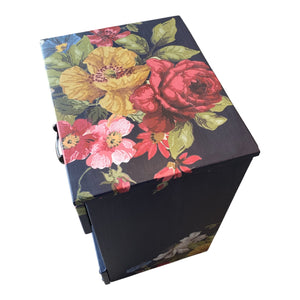 The Navy Floral Burst Nightstand