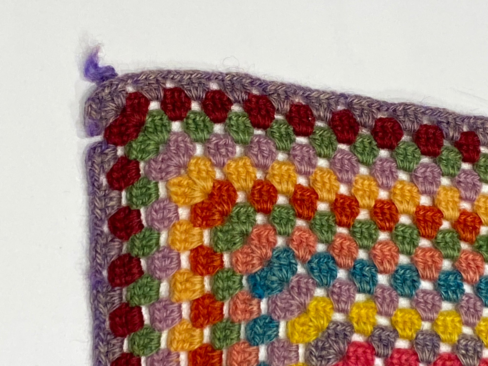 Crocheted Granny Square