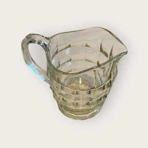 Art Deco Glass Davidson Pitcher