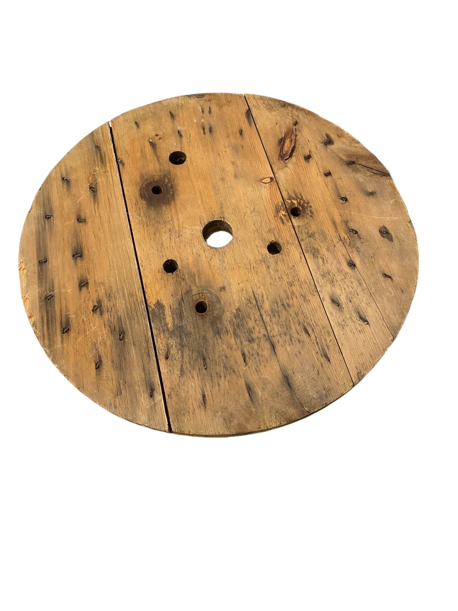 Wooden Spool End