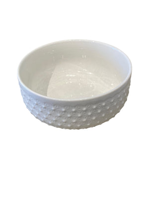 White Ceramic Snowdrop Bowl