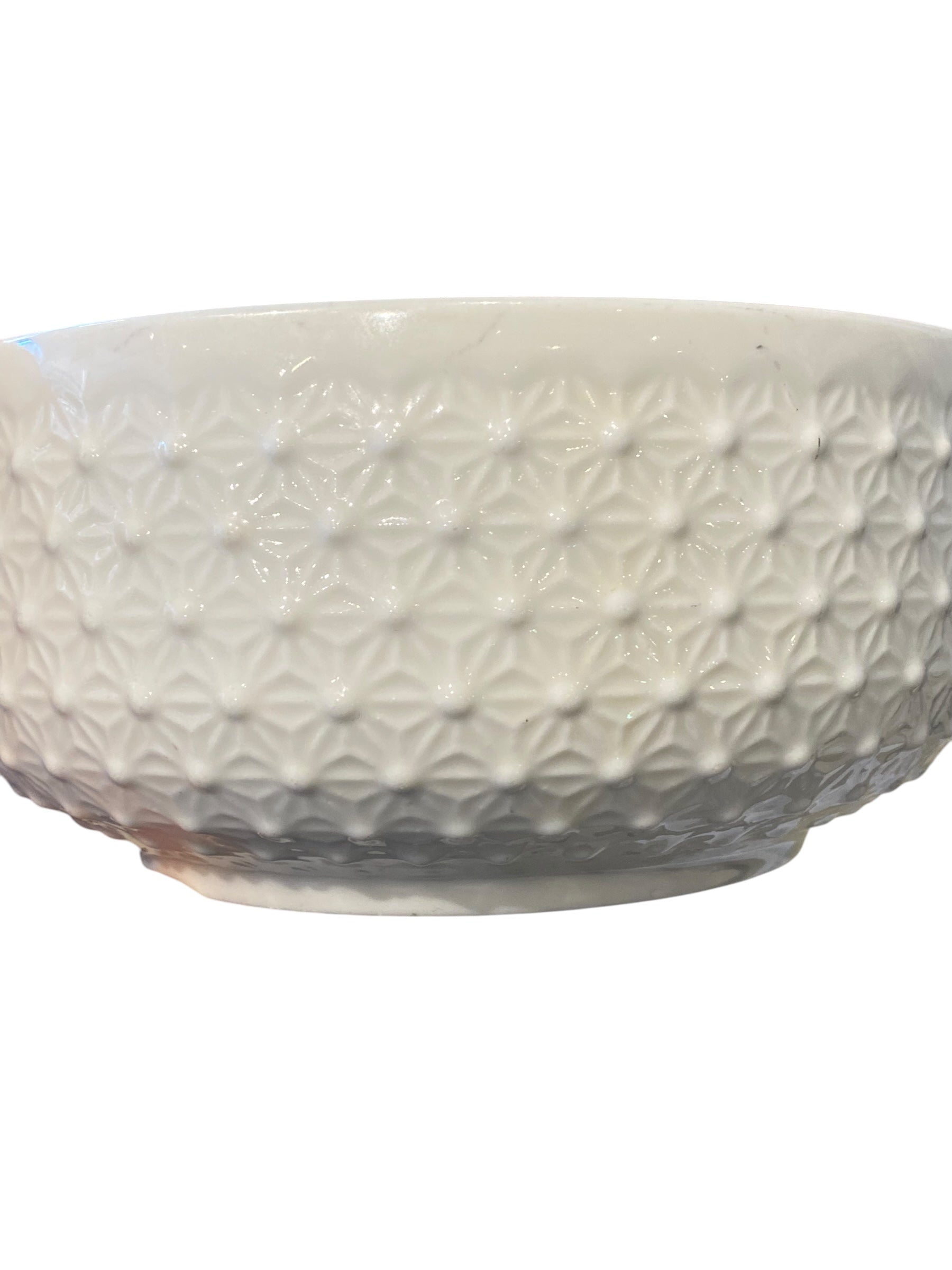 White Ceramic Snowdrop Bowl