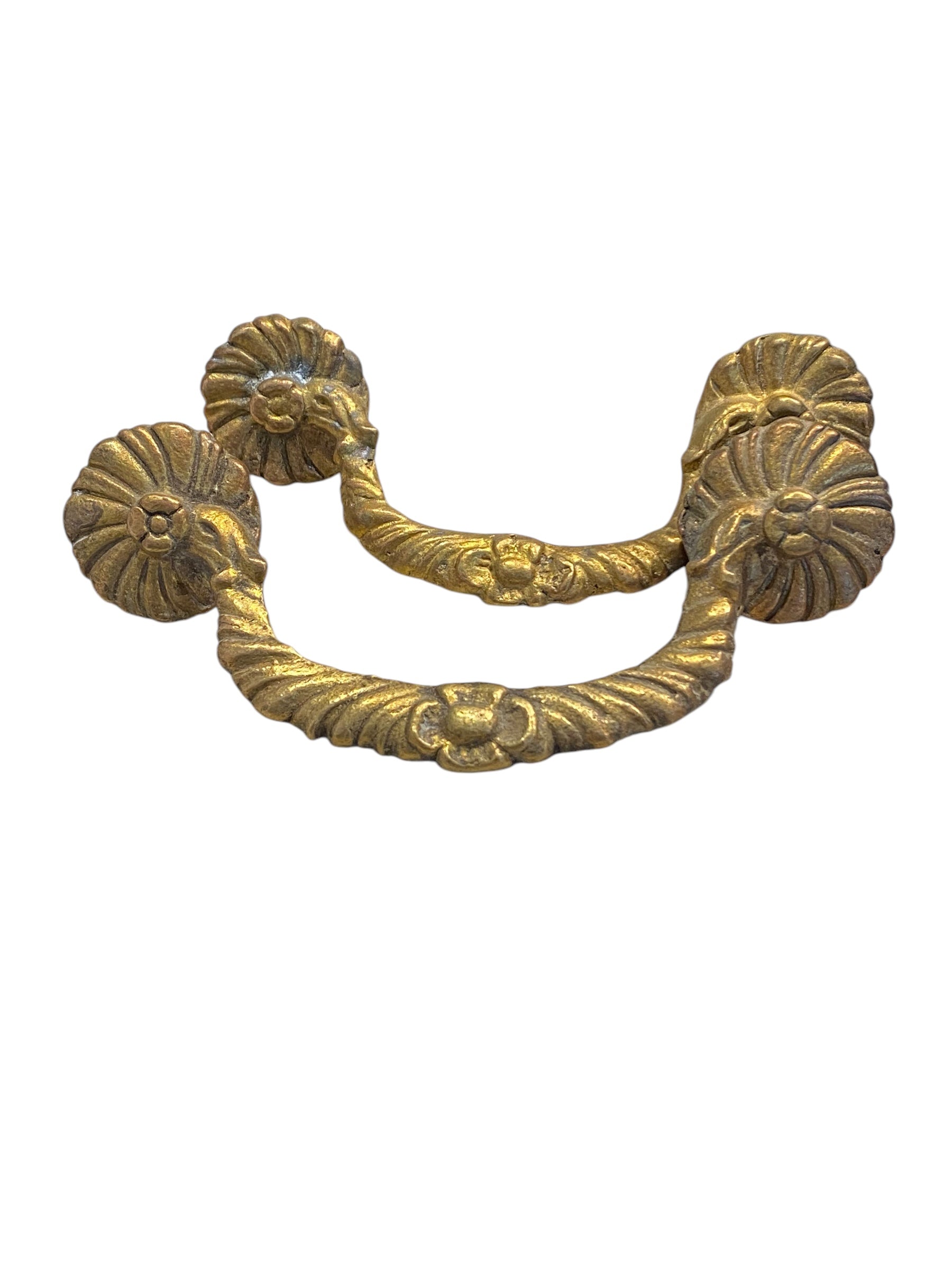 Art Nouveau Brass Drawer Pull (2 sizes)