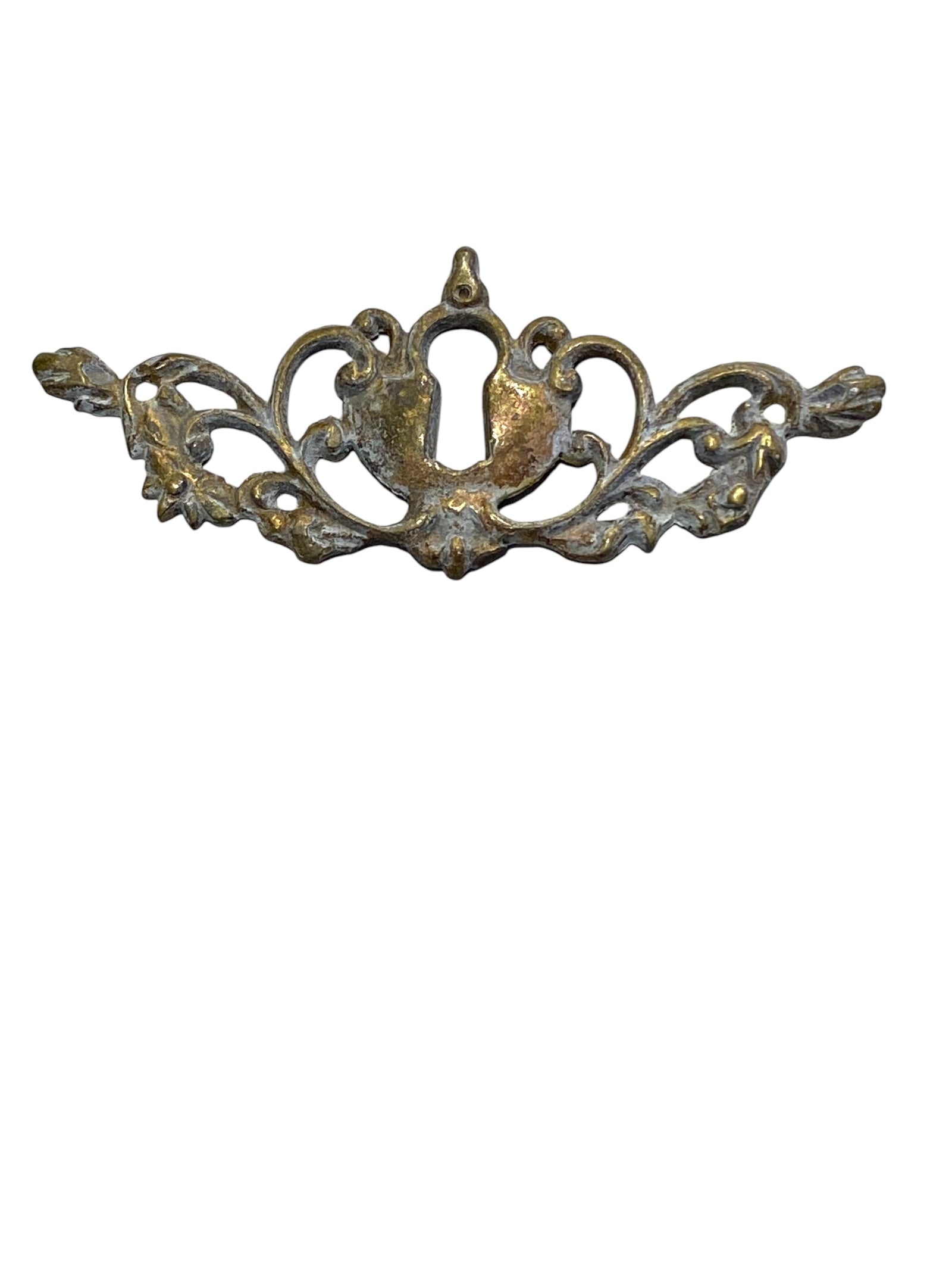 Antique Victorian Ornate Key Hole Plates