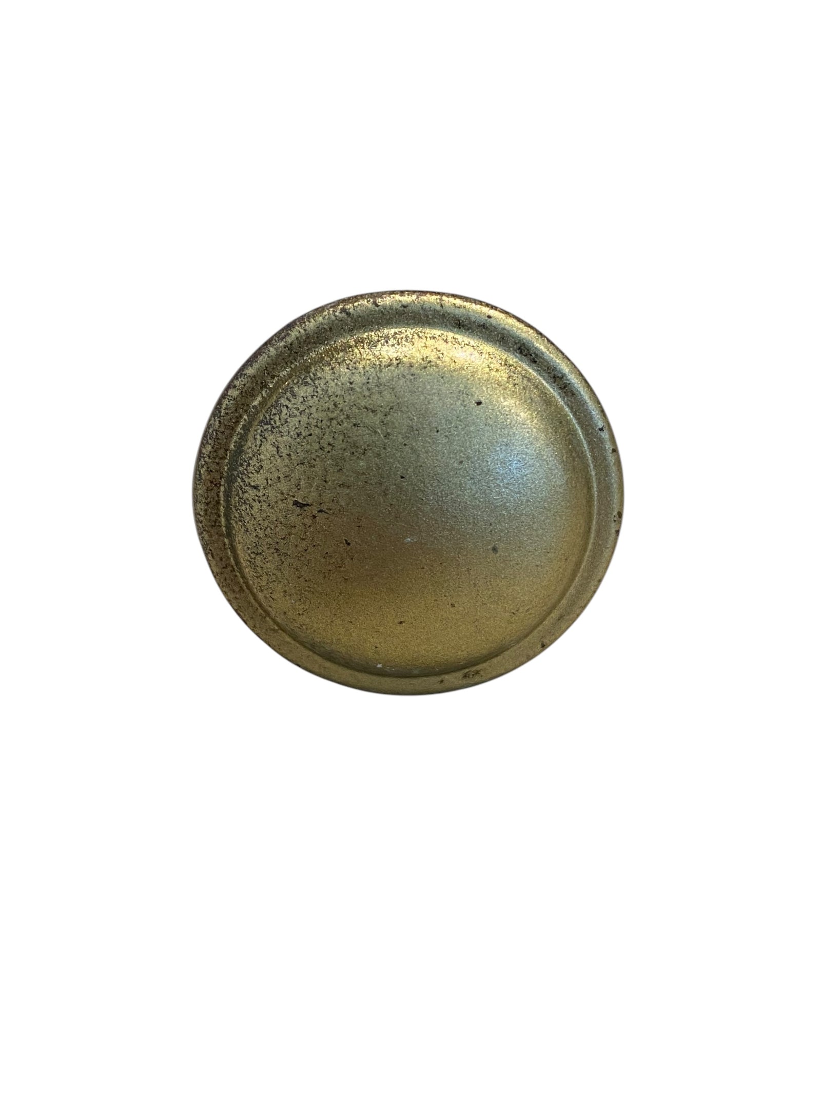 Round Gold/Brass Coloured Drawer Knob