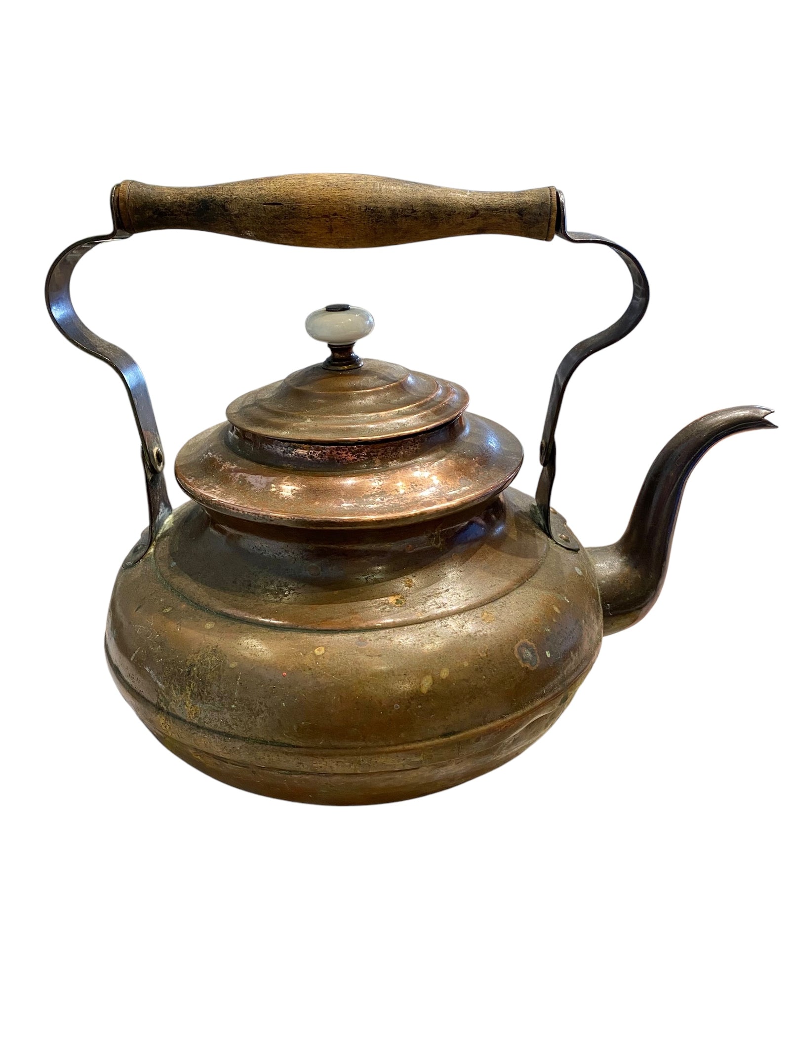 Old Copper Tea Kettle