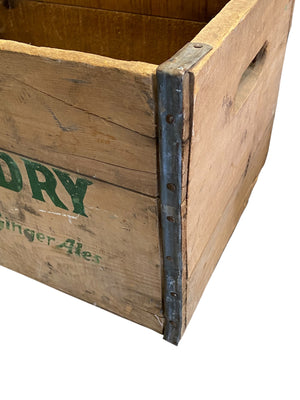 1950's Canada Dry Wooden Crate