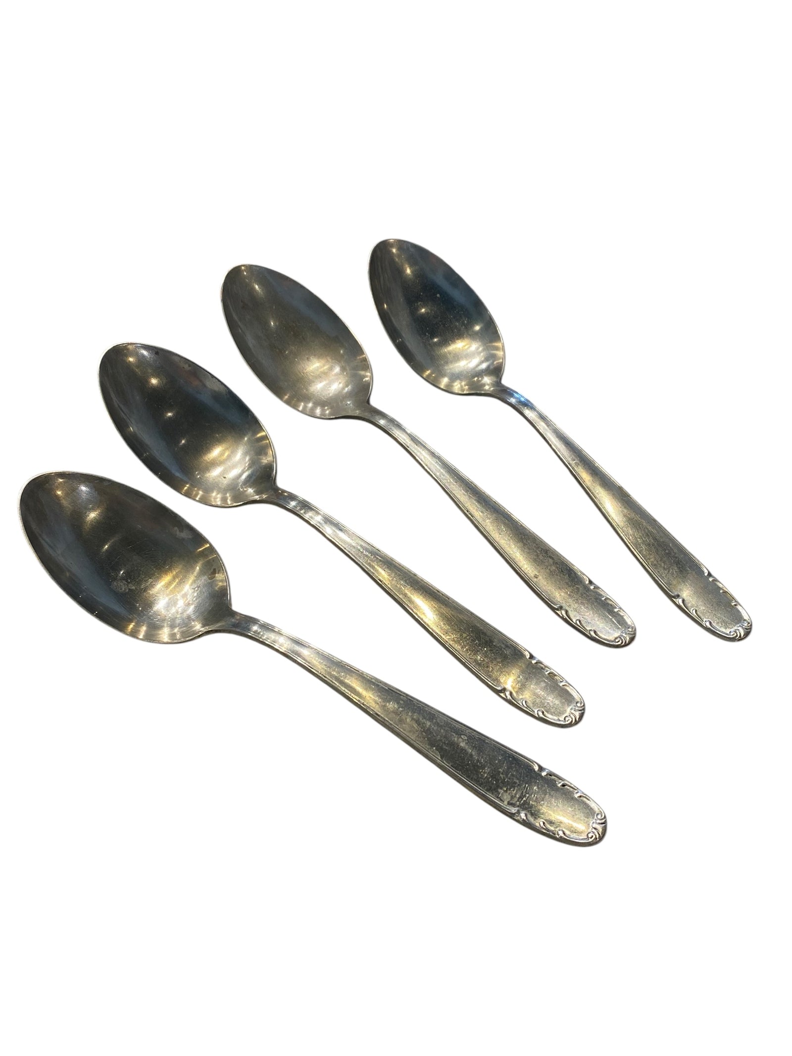 Alpacca Solingen Vintage Serving Spoons