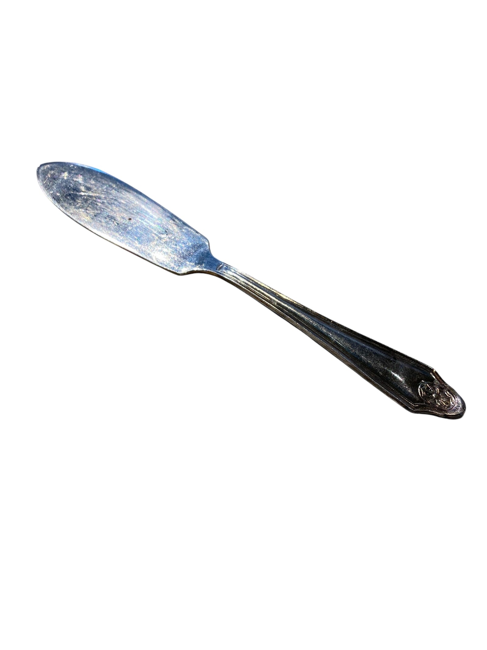 Electroplated Nickel Silver Butter Knife
