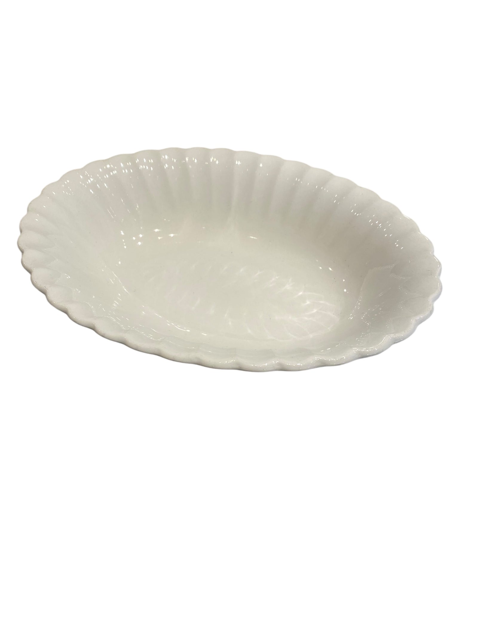 Johnson Brothers Ironstone Oval Swirl Serving Bowl