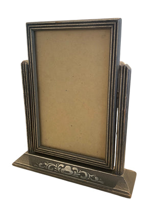 Grey and Silver Swivel Frame
