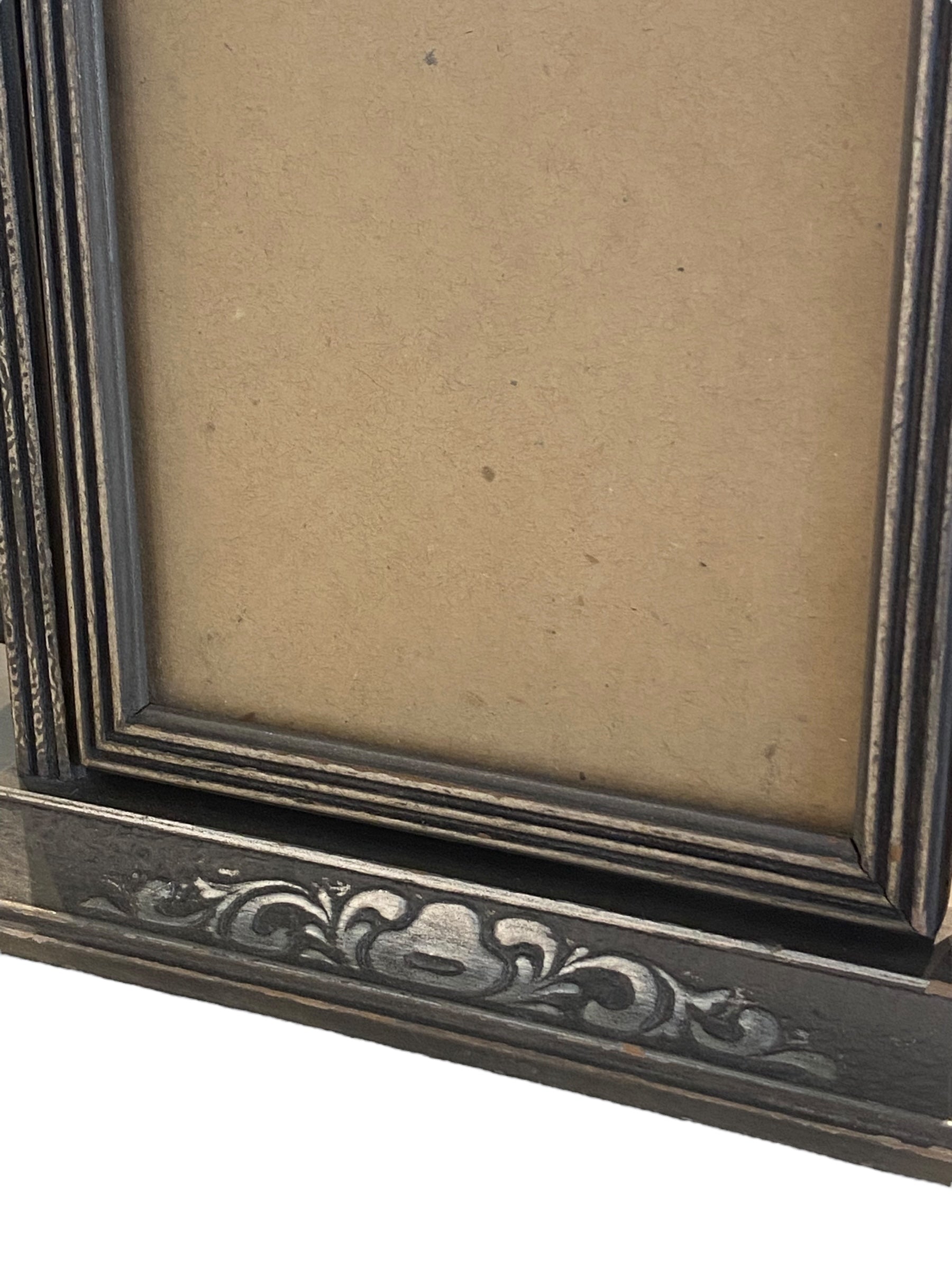 Grey and Silver Swivel Frame