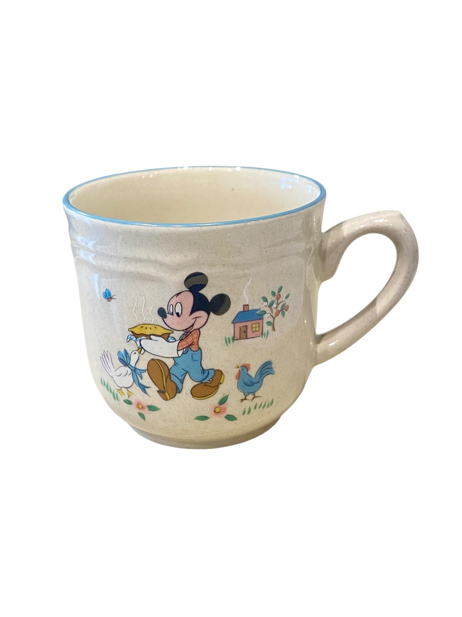 Mickey Mouse Apple Pie Country Stoneware Mug