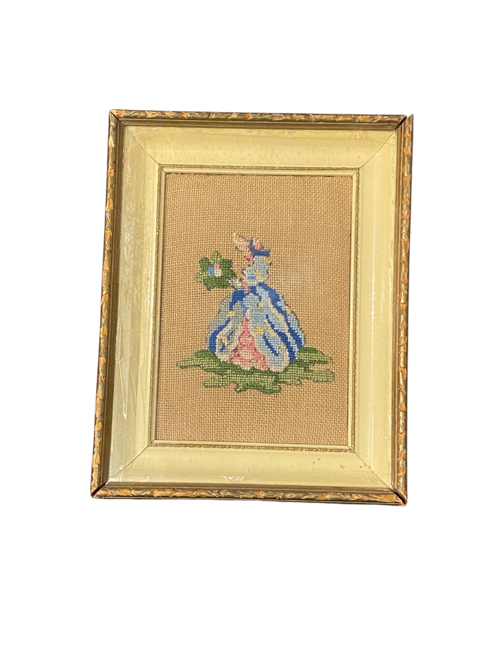 Women in a Bonnet Needlepoint