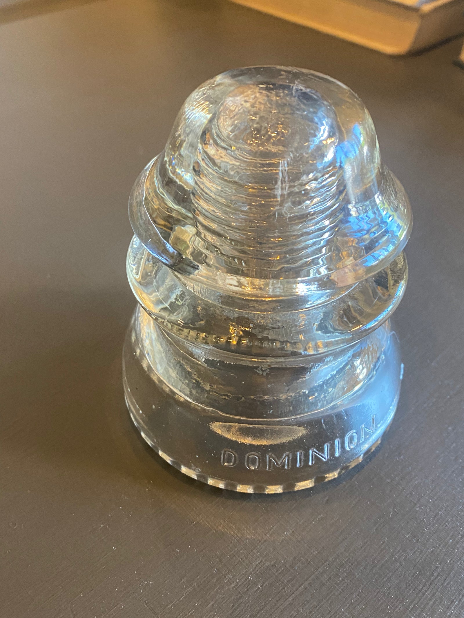 Dominion 42 Amber Glass Insulator