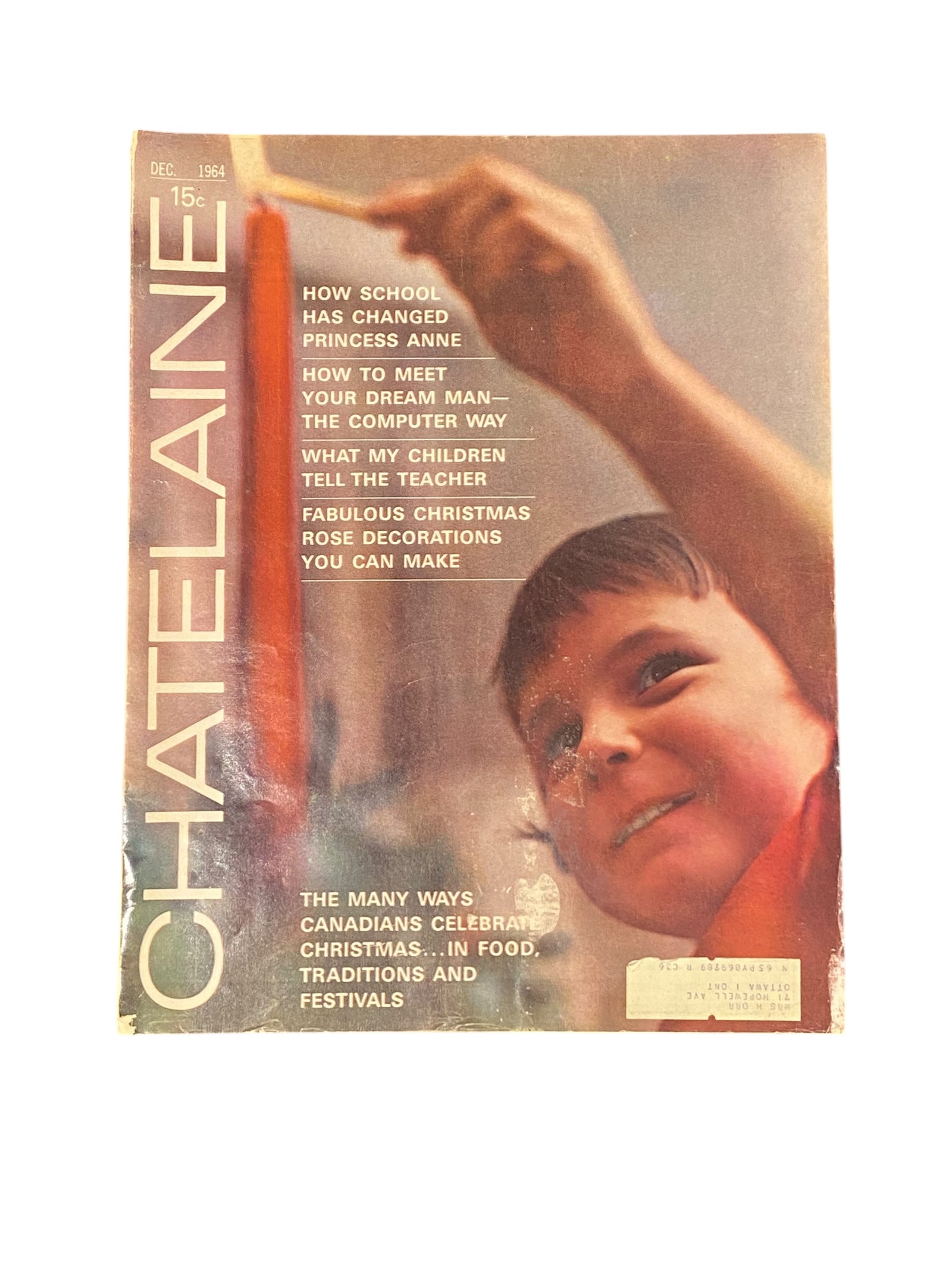 December 1964 Oversized Chatelaine Magazine