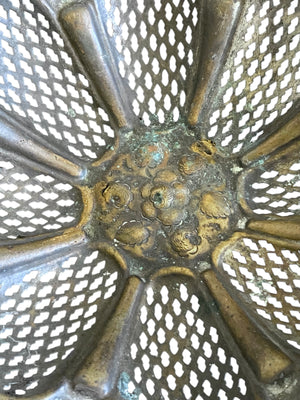 Joseph Bros & Co Filigree Swing Handle Basket