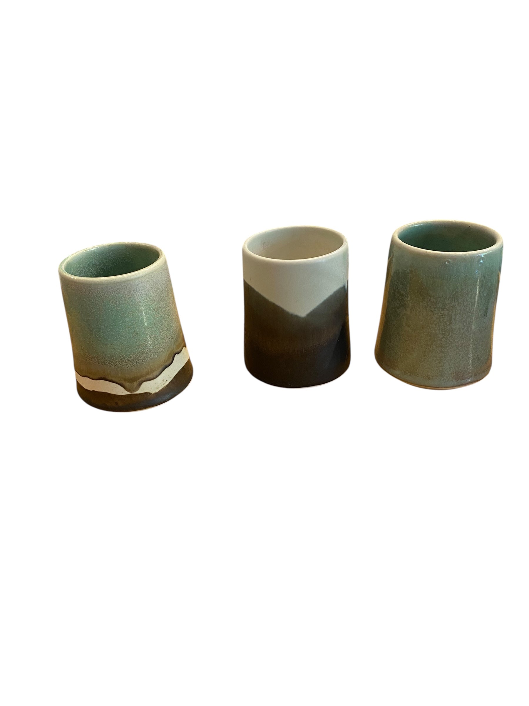 Ceramic Handleless Tea/Coffee Mugs