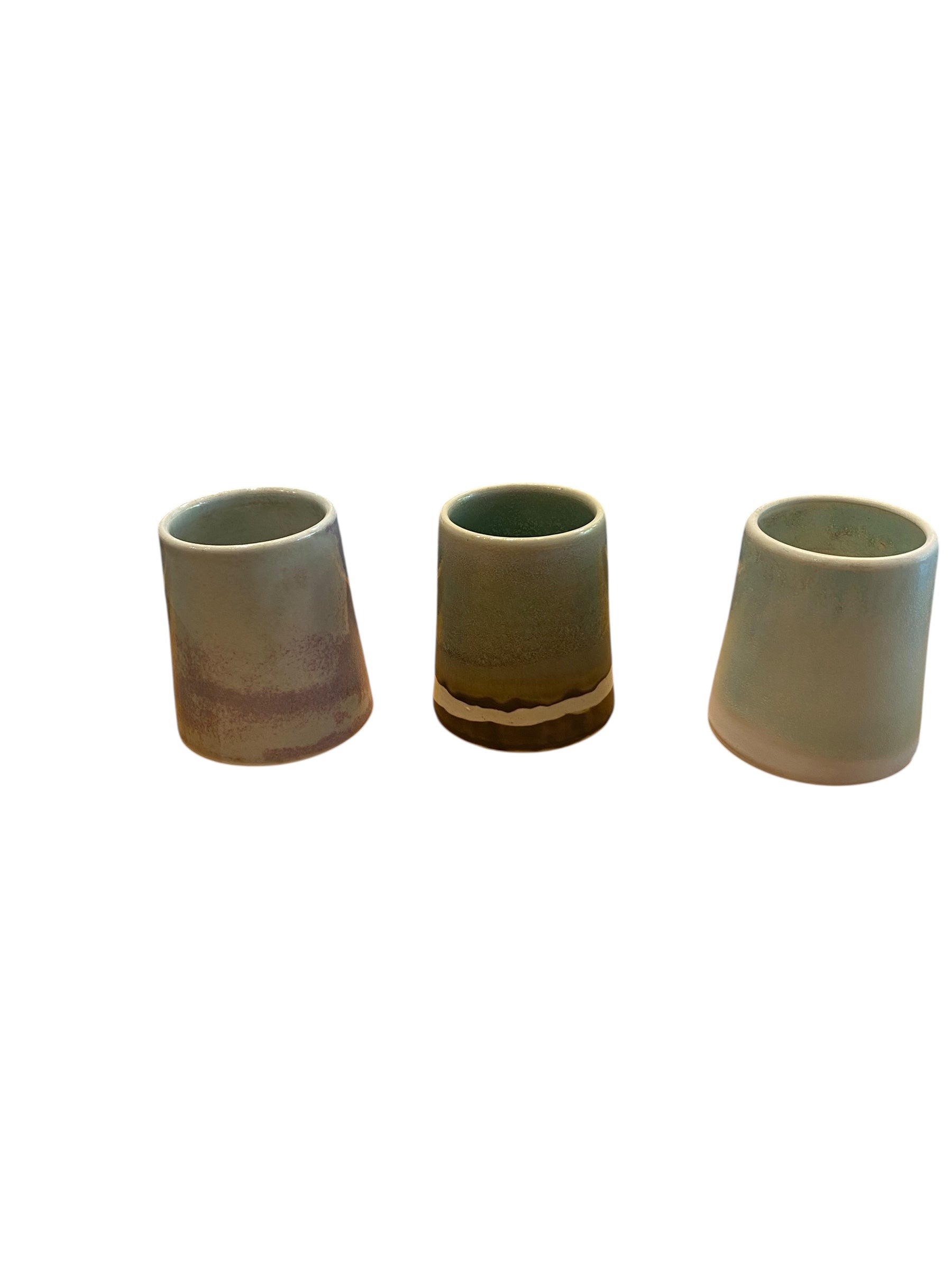 Ceramic Handleless Tea/Coffee Mugs