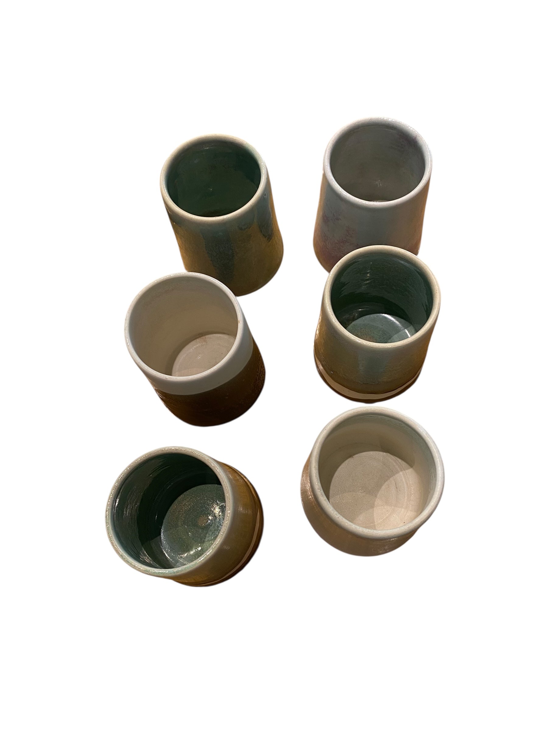 Ceramic Handleless Tea/Coffee Mugs