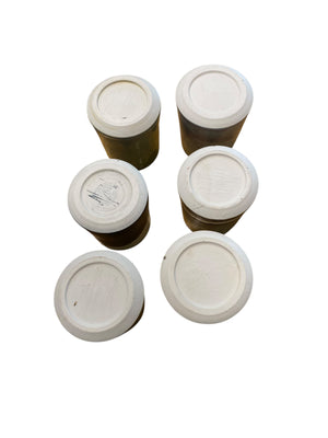 Ceramic Handleless Tea/Coffee Mugs