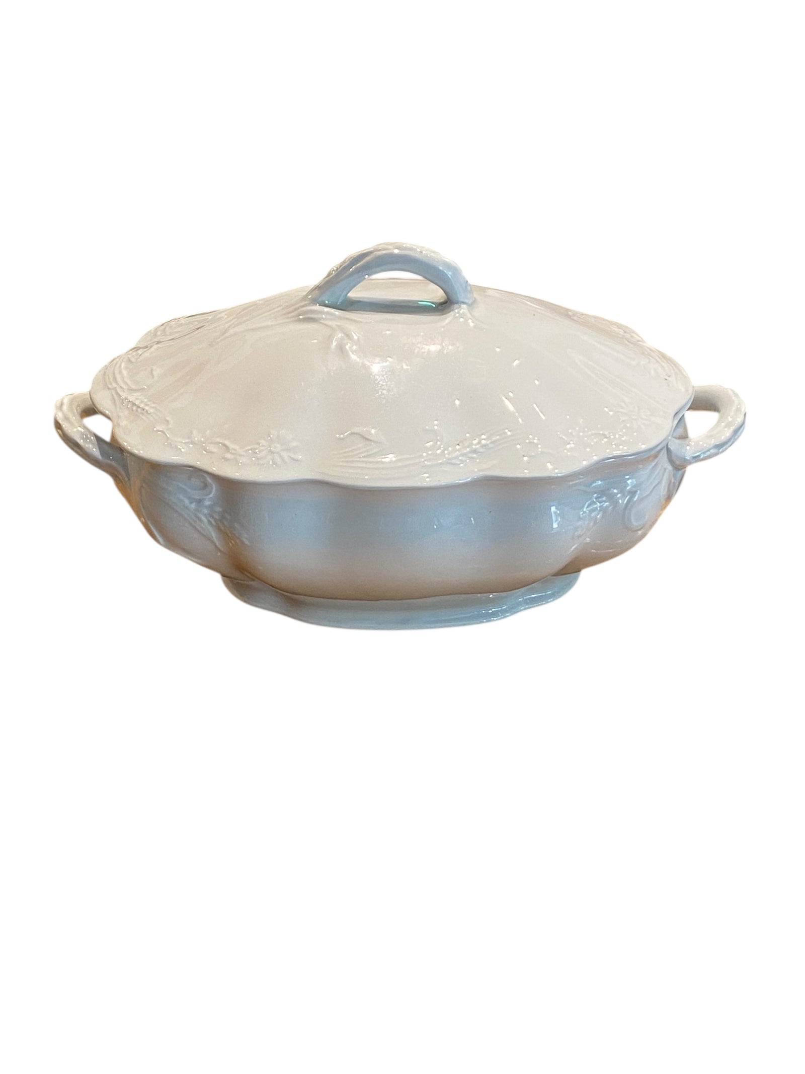 Johnson Bros Ironstone Oval Covered Dish