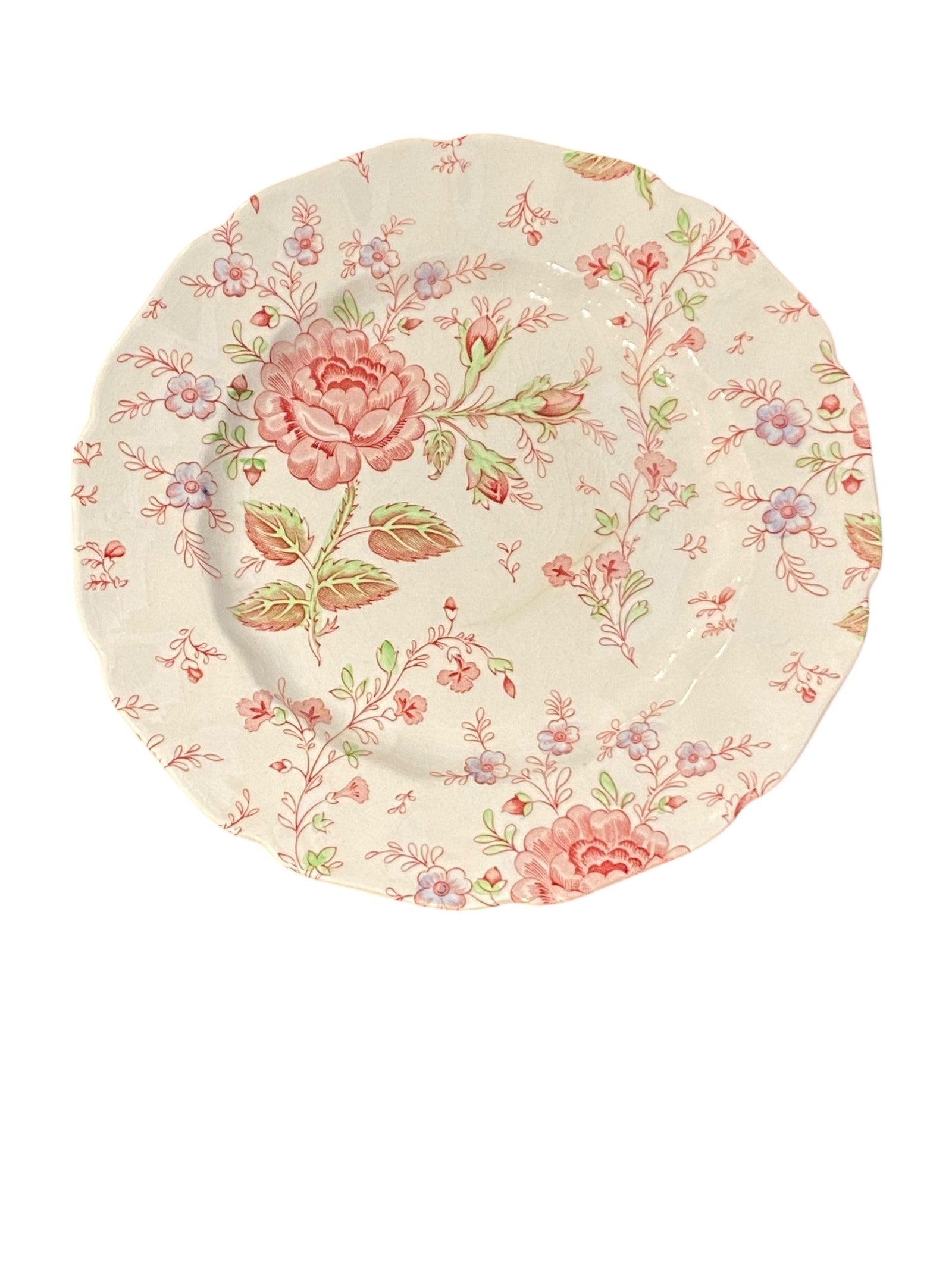 Johnson Brothers Rose Chintz Pink Salad Plate