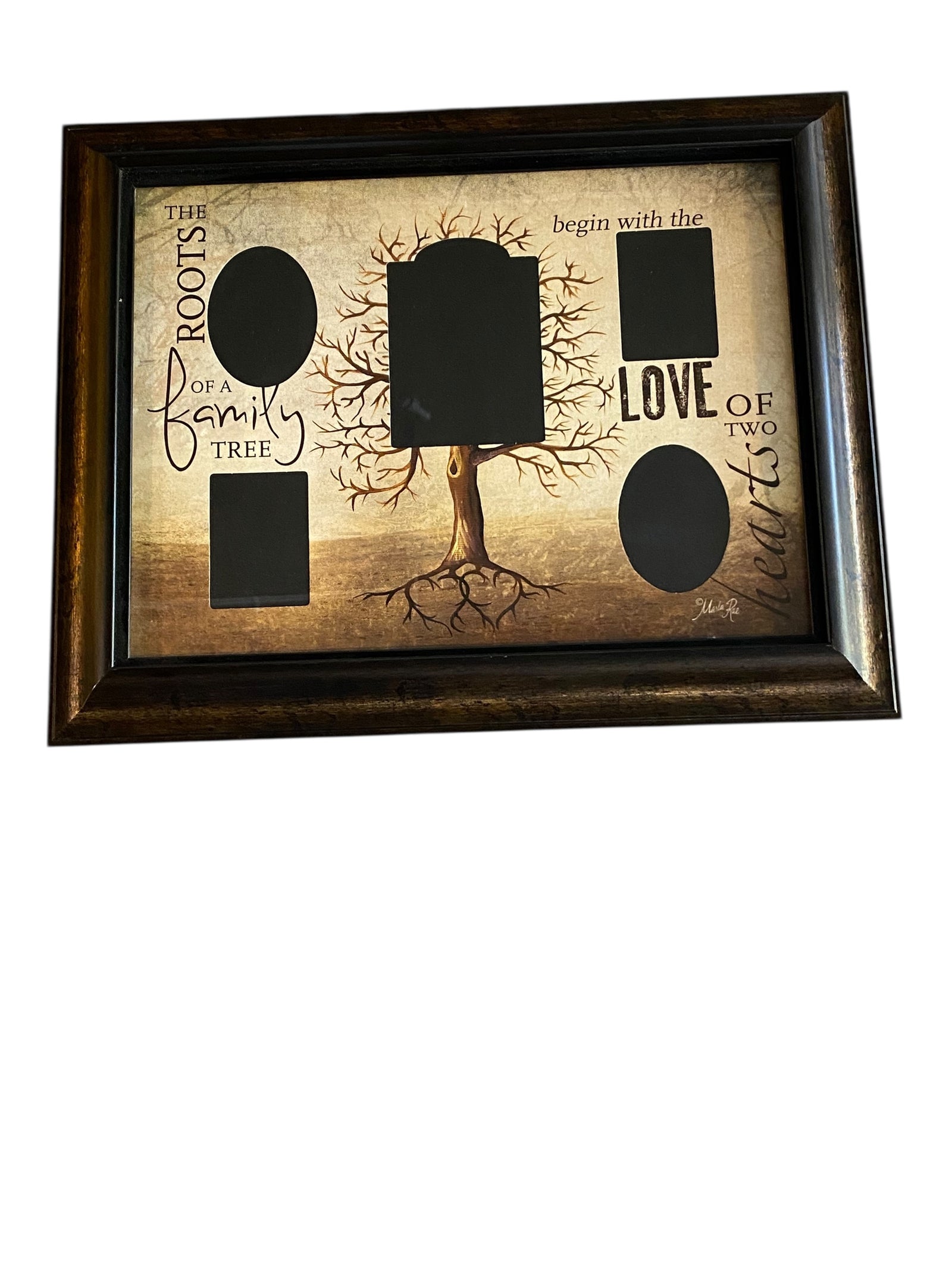 Family Tree Matte and Frame