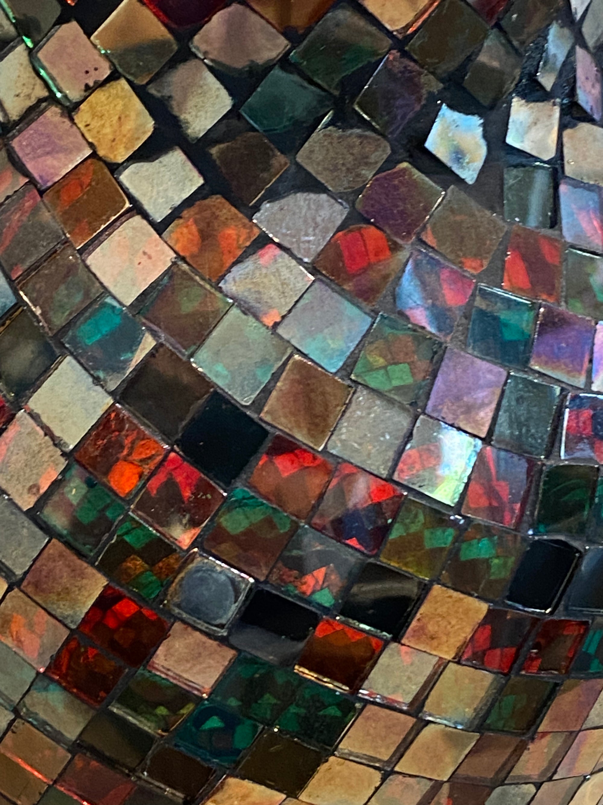 Glass Mosaic Vase