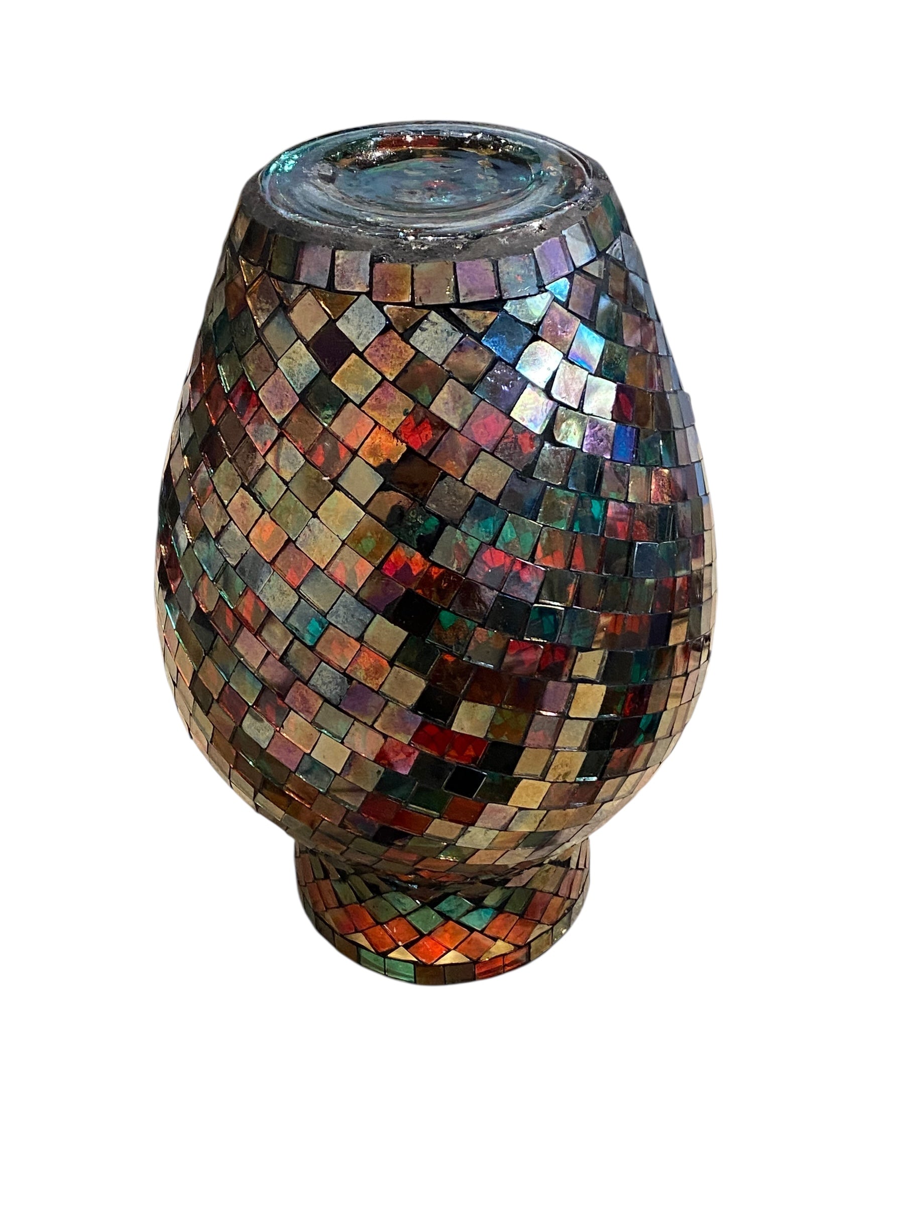 Glass Mosaic Vase