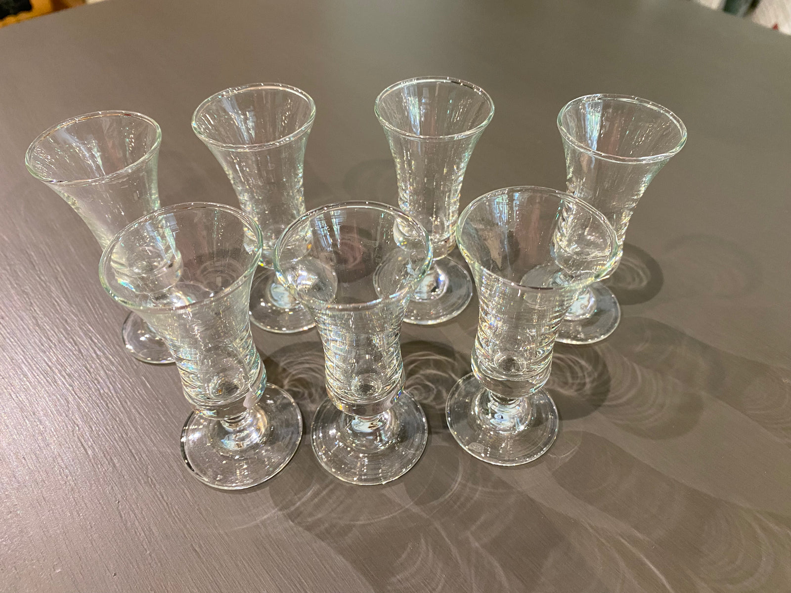 Charming Aperitif/Sherry Schooners Set of 7