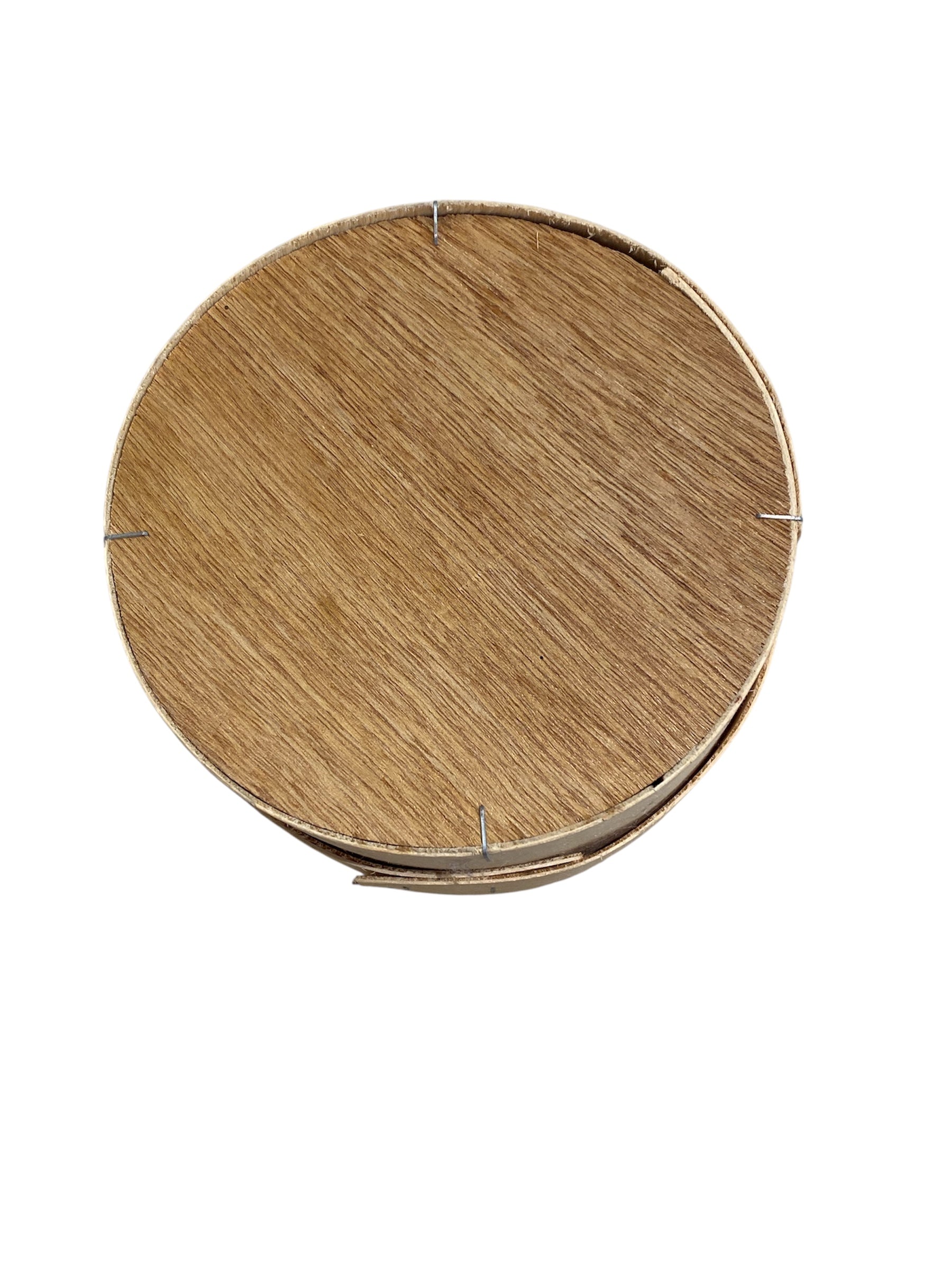 Small Wooden Round Cheese Box