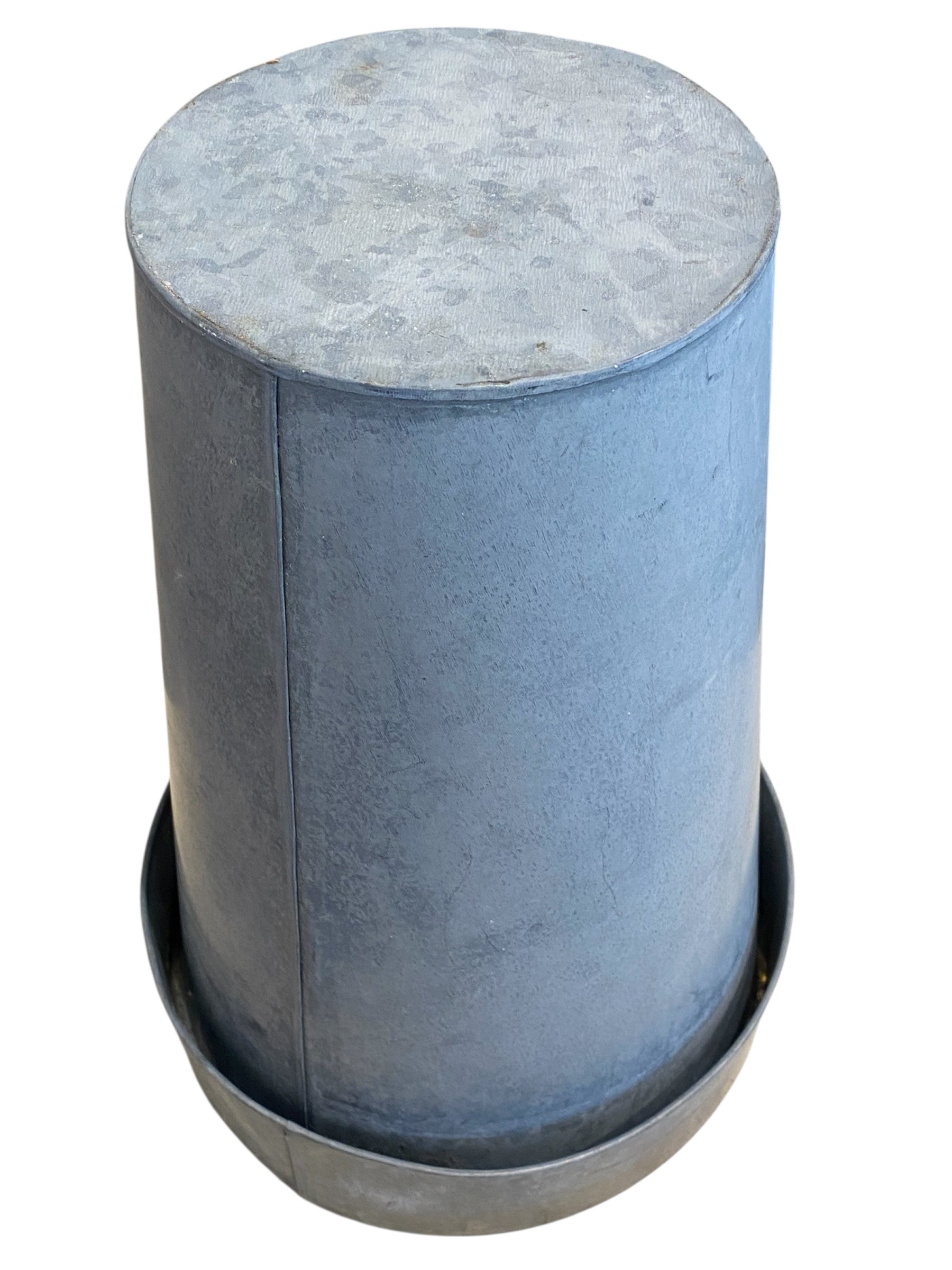 Large Galvanized Sap Style Bucket