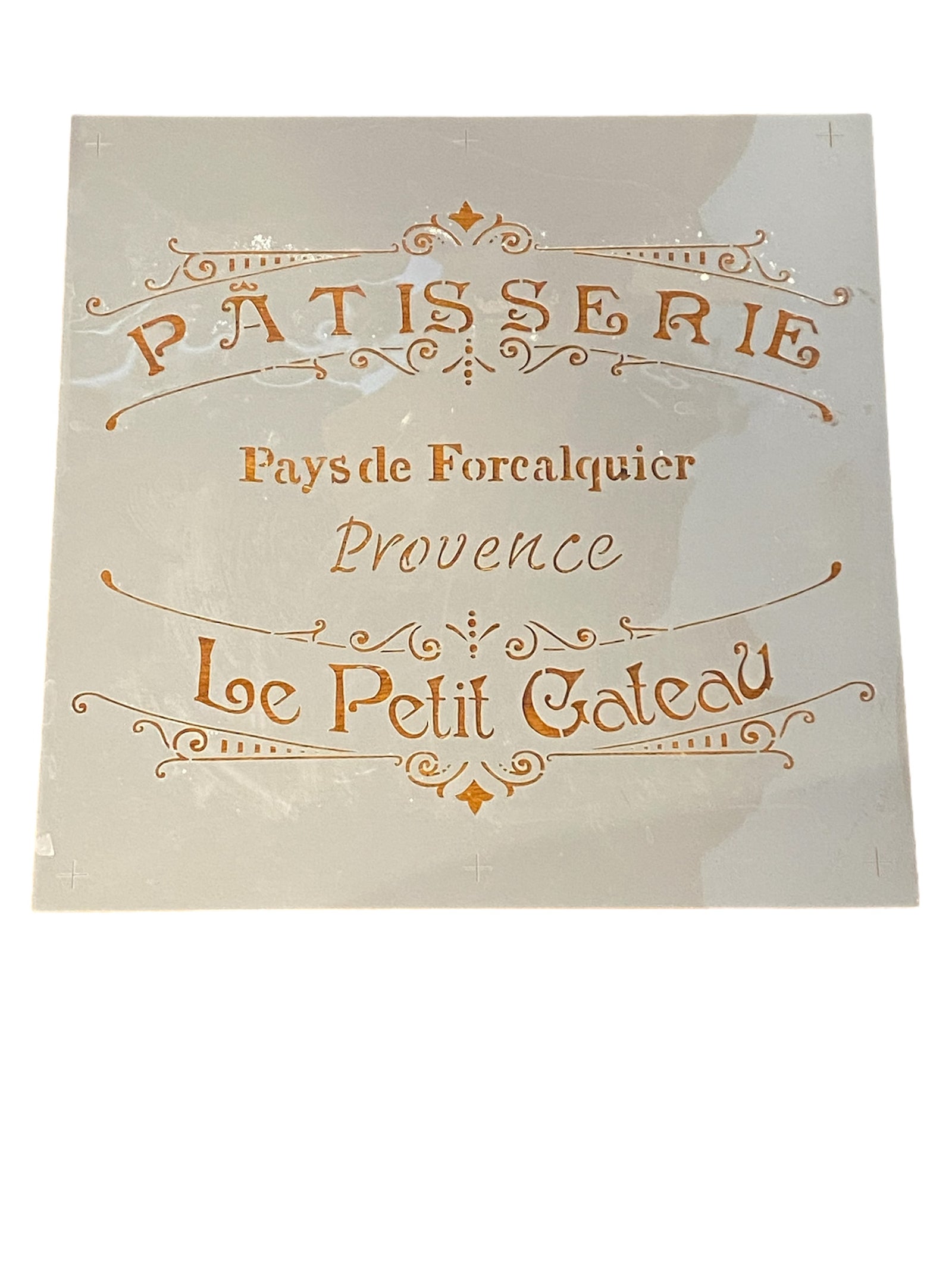 French Bakery Pre-Loved Stencil