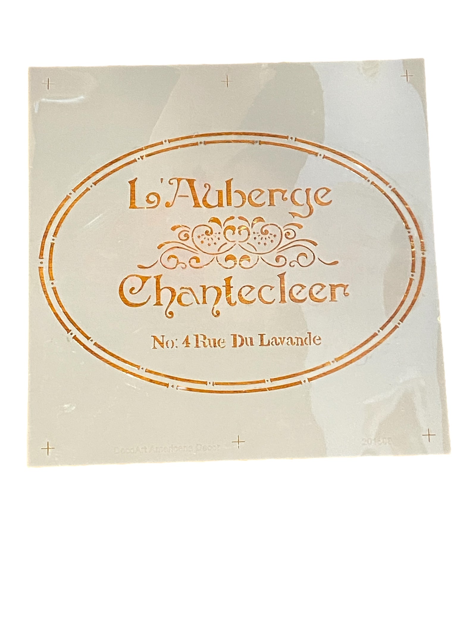 French Inn Pre-Loved Stencil