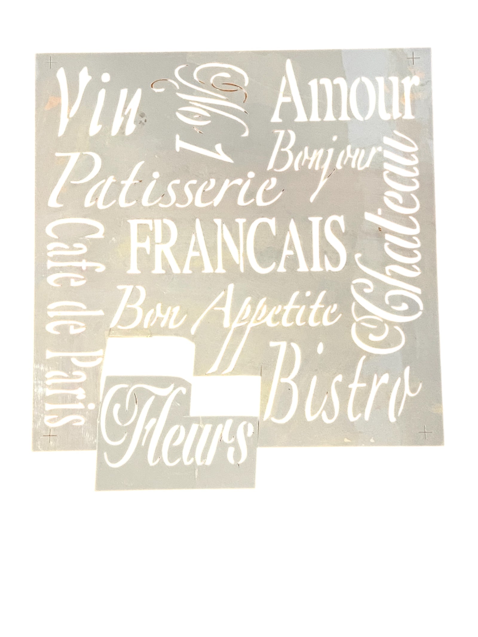 French Living Pre-Loved Stencil
