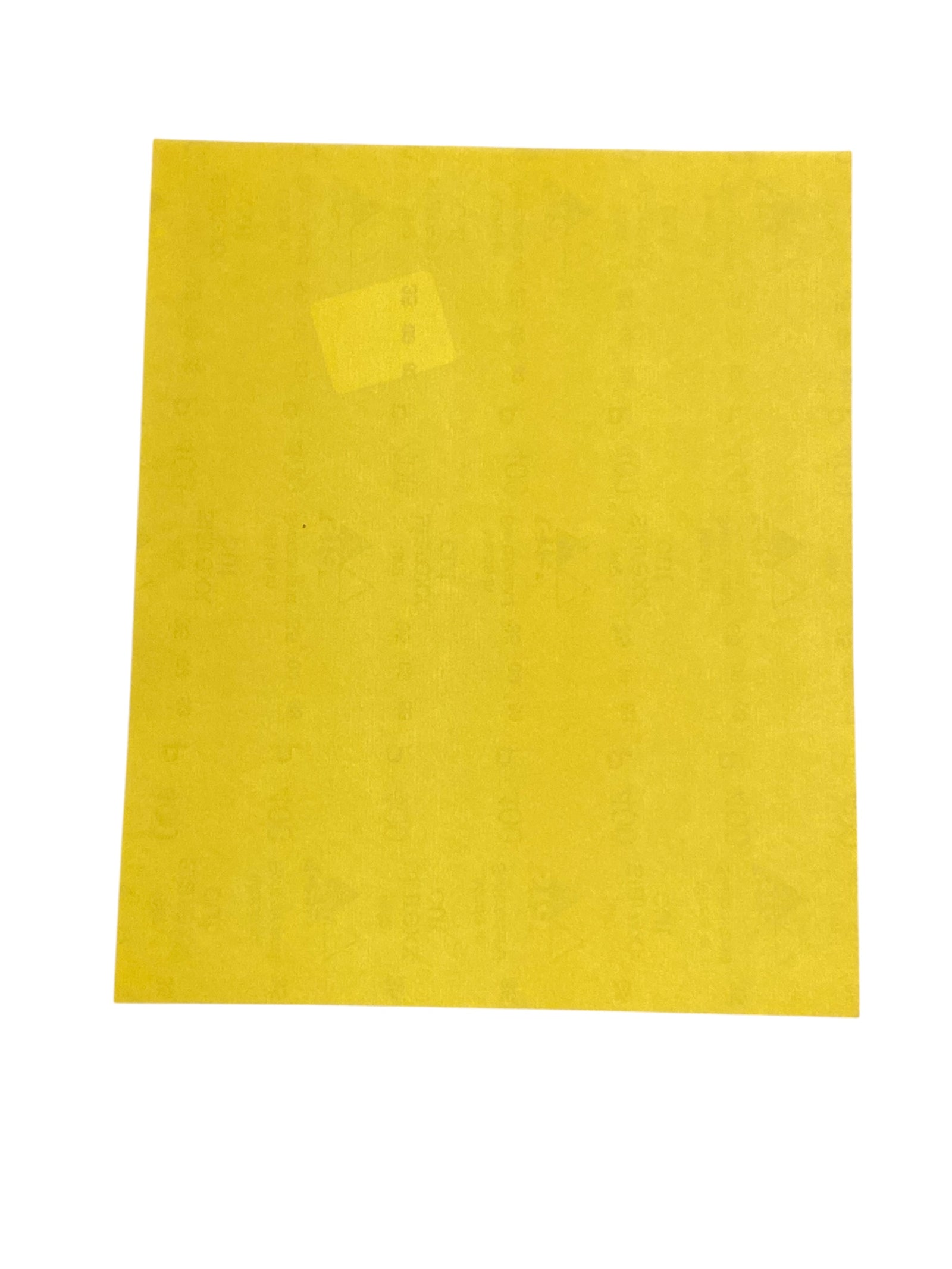 400 Grit Sandpaper Sheet