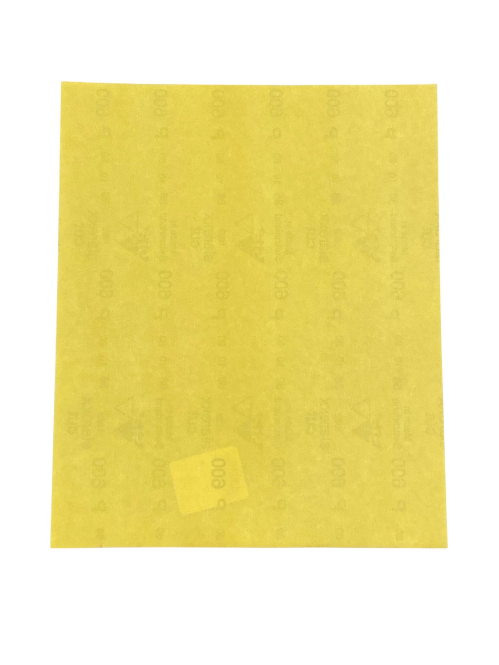 600 Grit Sandpaper Sheet